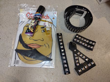 Div. Artikel für Freddy Mercury / Rock / Punk Verkleidung