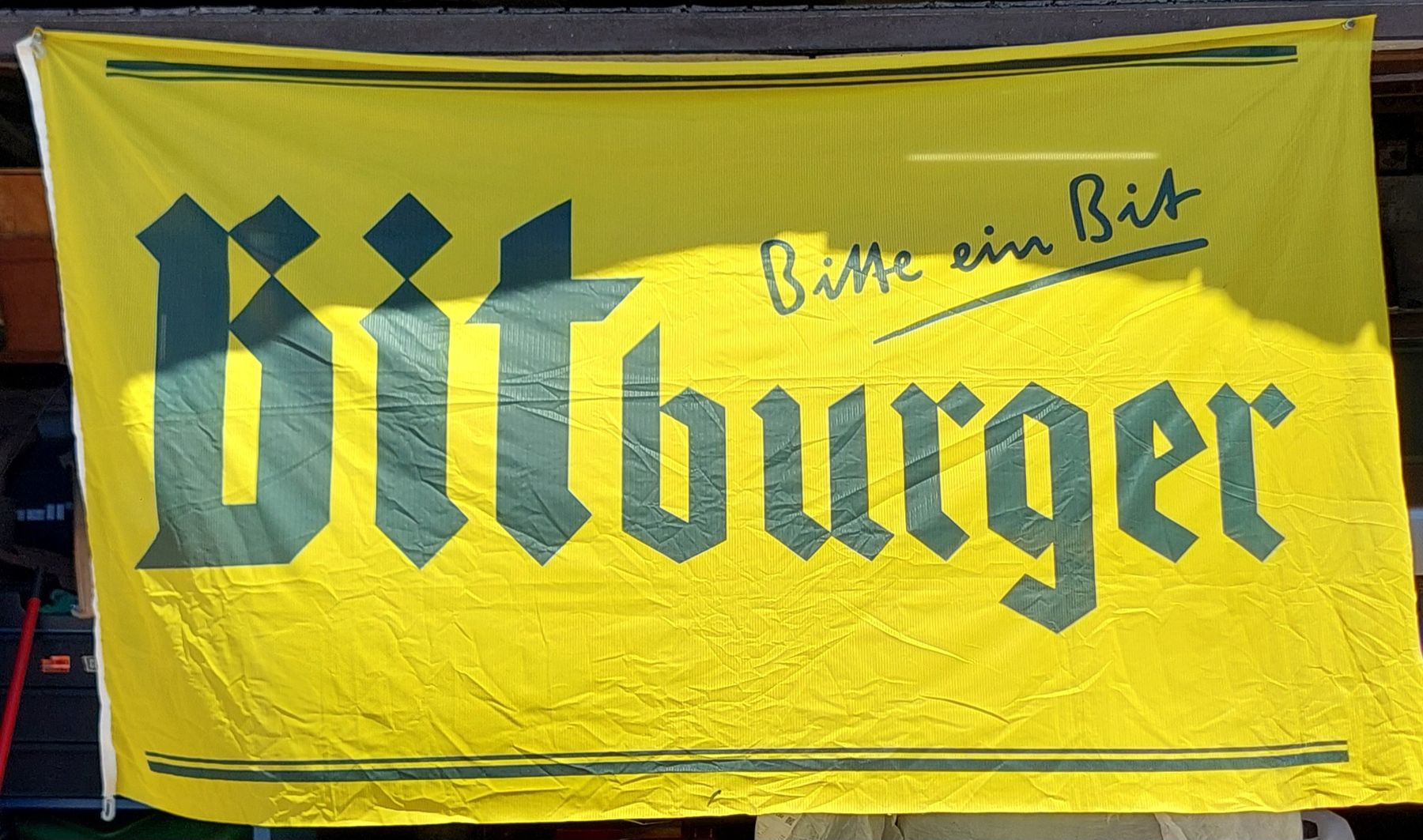 Drapeaux: Bitburgee Bier Flagge 1,4m x 2.4m – D'occasion à Schöftland par blumi02