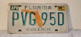 Nummernschild Florida, USA