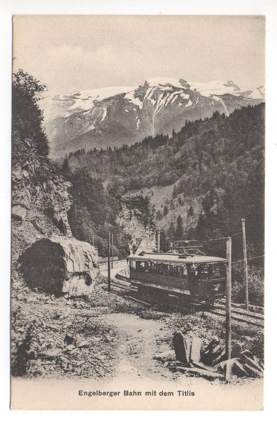 Ansichtskarten: ENGELBERG BAHN mit dem Titlis – Neu (gemäss Beschreibung) aus Jona von philajona