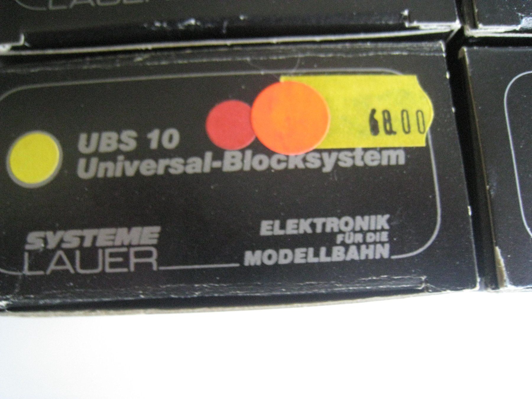 Modellini di ferrovie: Lauer UBS 10, Universal-Blocksystem, 7 Stück – Nuovo (secondo la descrizione) da Buchs ZH venduto da swiss-train 5