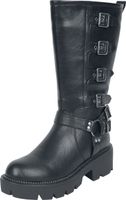 Gothic Gothik Punk Biker Boots Stiefel Schuhe Gr. 41 von EMP