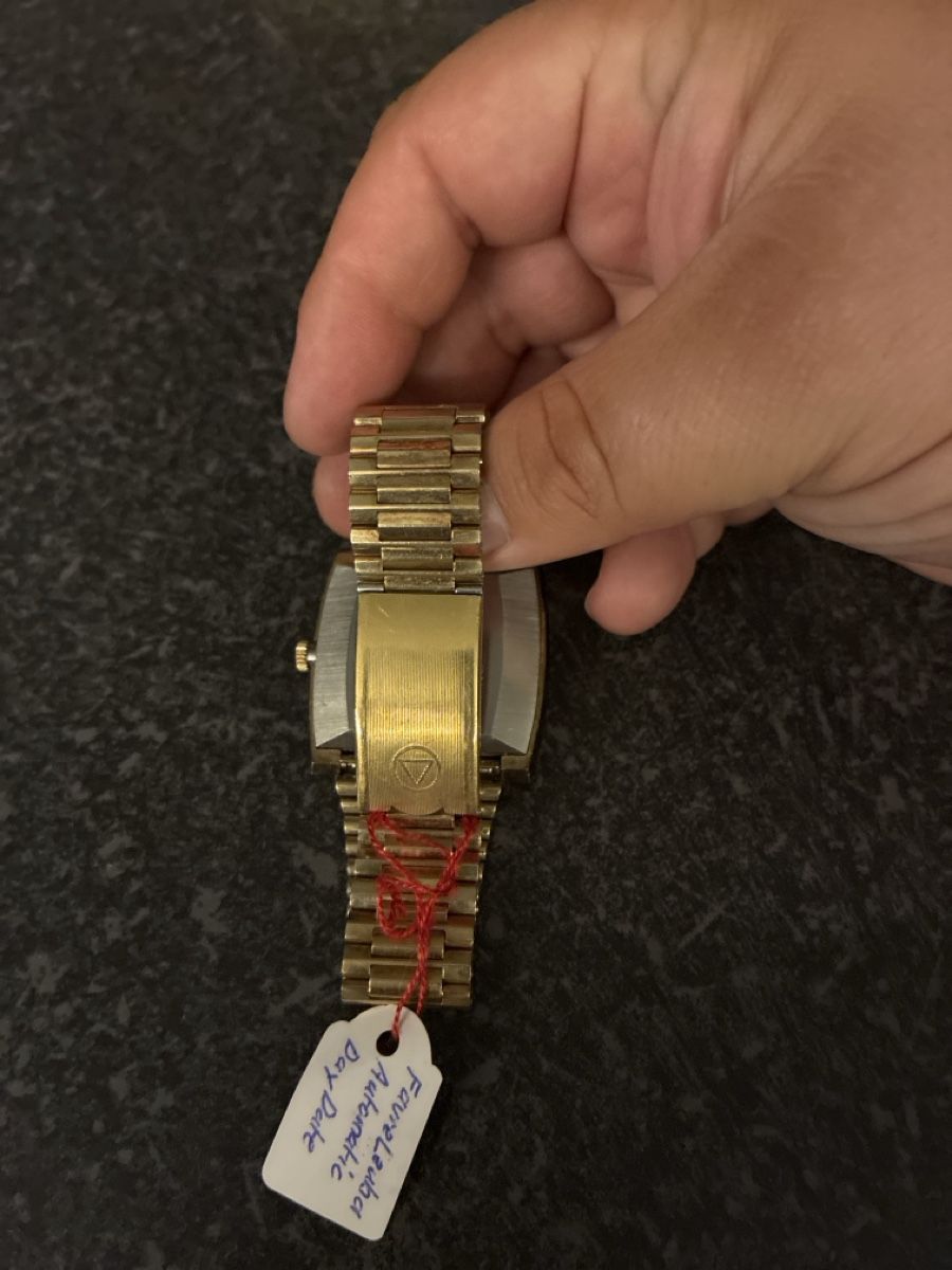 Favre Leuba Orologi: Favre-Leuba Automatic Day-Date Uhr Gold Gebraucht – Usato da Chur venduto da jasi18 2