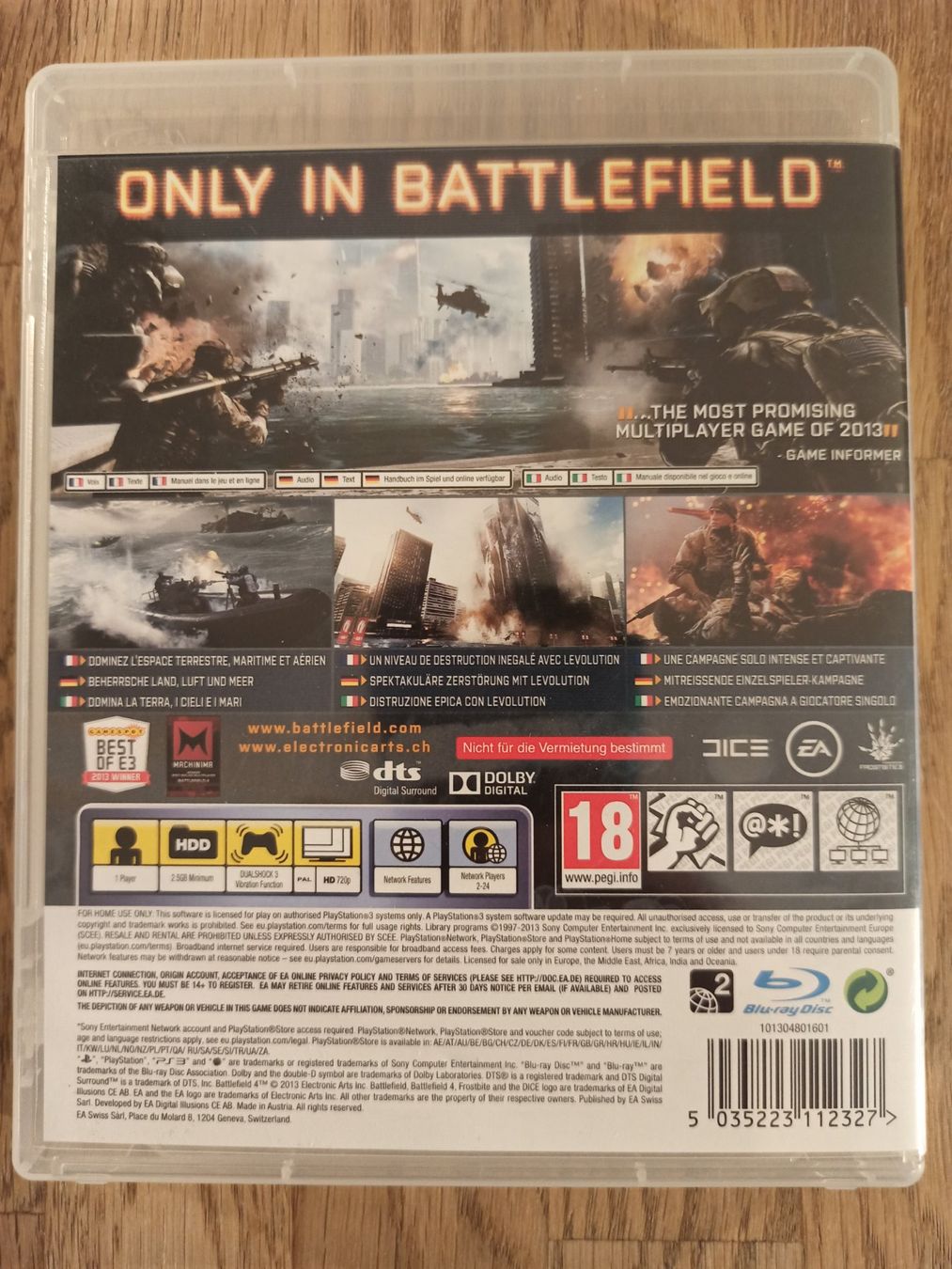 Giochi: Battlefield 4 PS3 PS3 – Usato da Oberweningen venduto da mar_87mx 1