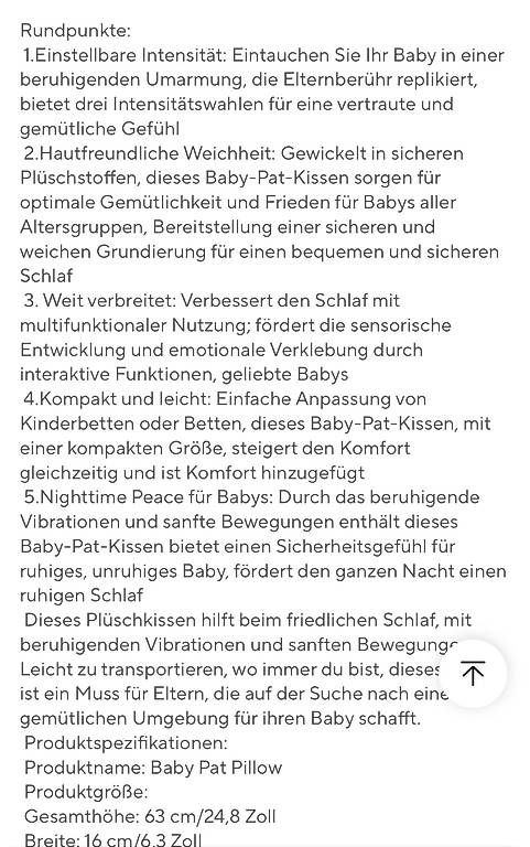 Cuscini: Einschlafhilfe Baby – Usato da Niederhasli venduto da sev_d7hq 3
