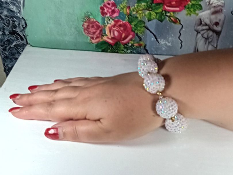 Armbänder & -reifen: armband glitzer,,mit kristall – Neu (gemäss Beschreibung) aus Basel von bij_5hqd 3