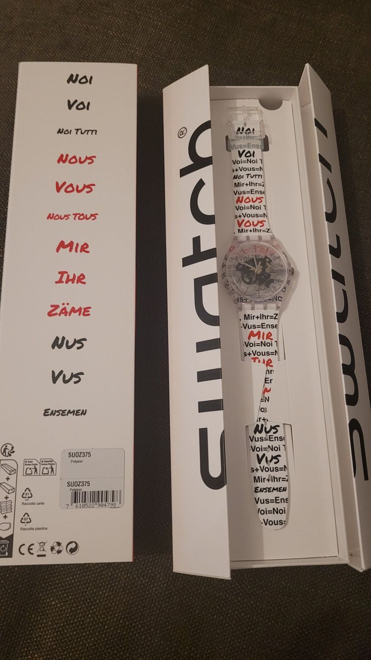 Swatch Uhren: Swatch Aktionärsuhr – Neu und originalverpackt aus Gümligen von dazingg123
