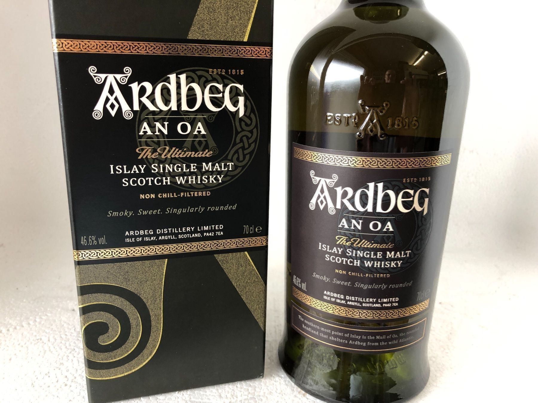 Ardbeg Bevande alcoliche: Ardbeg AN OA 46.6%... – Nuovo e nell'imballaggio originale da Wöschnau venduto da Vinsale