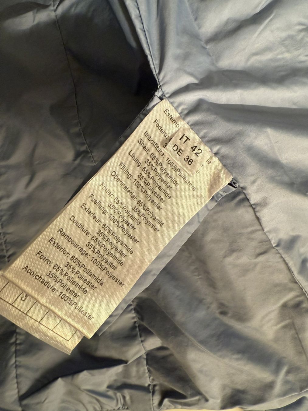 Giacche: Mabrun Damen Daunenjacke hellblau Gr.36 – Usato da Zürich venduto da SEDRAEN 6