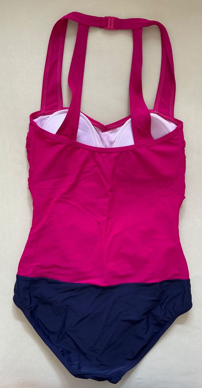 Lascana Costumi da bagno & Bikini: Lascana Badeanzug, Shaping-Effekt, Gr. 38B, rosa-blau – Usato da Cormondrèche venduto da fra_gn5t 4