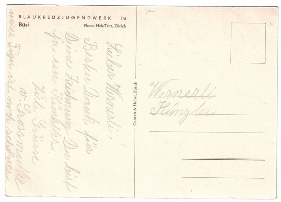 Cartes postales: Büsi – D'occasion à Frauenfeld par POML 1