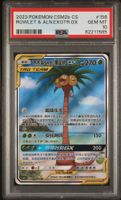 Rowlet & Alolan Exeggutor GX PSA 10 Tag Team CN Pokémon