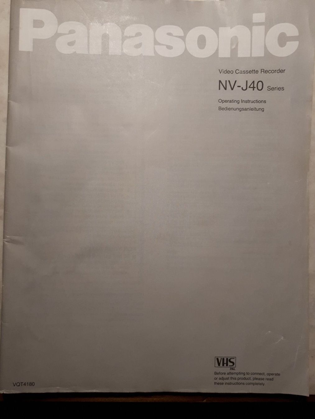 Documenti: Panasonic: Bedienungsanleitung – Usato da Mühlethal venduto da prackendorf