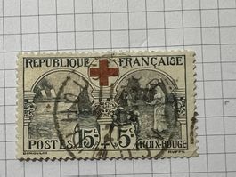 () Croix Rouge Infirmière 1918 Oblitéré