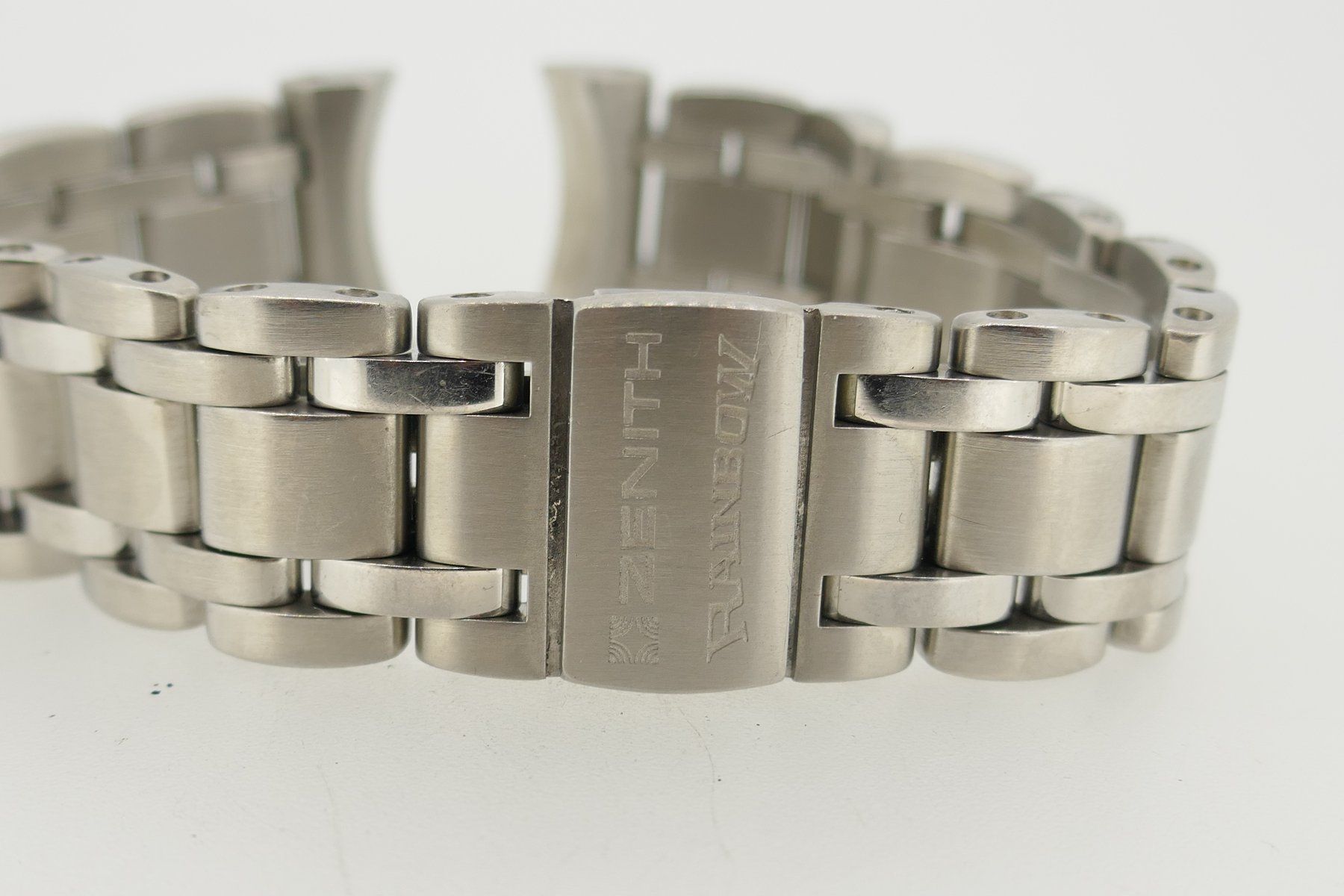 Armbänder & -reifen: ZENITH Rainbow Chronograph Stahlband 20 mm 17 cm lang – Gebraucht aus Schaffhausen von swisswatches-andmore 2