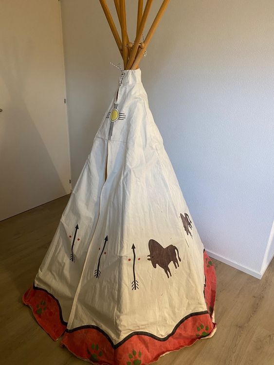  Tipi Zelt Spielzelt Kinderzelt 