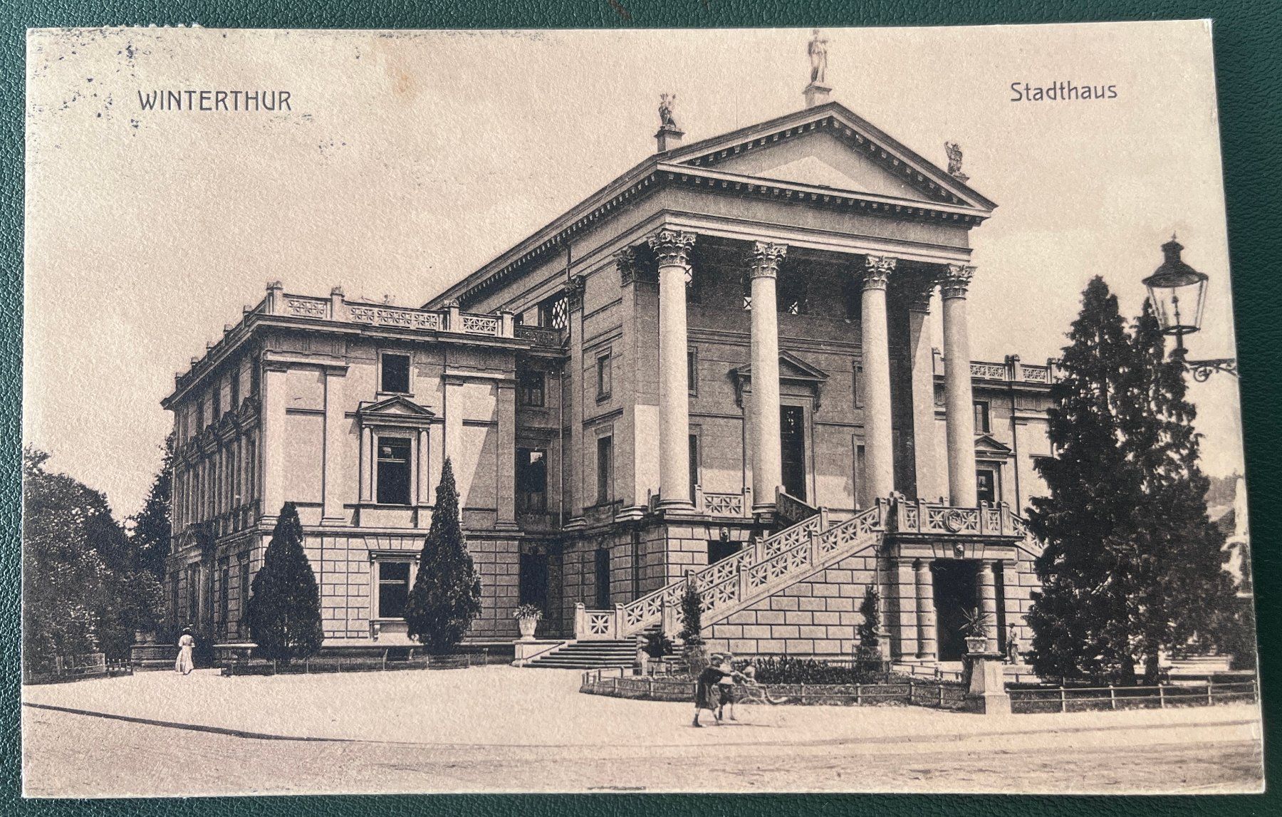 Cartoline postali: AK Winterthur Stadthaus – Usato da Biberist venduto da Edelfloh