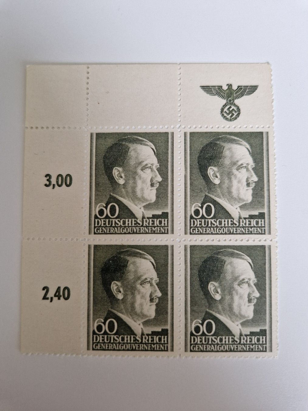 Tutti i francobolli: Deutsches Reich Adolf Hitler Briefmarken postfrisch – Nuovo (secondo la descrizione) da St. Gallen venduto da Enrico_SG