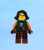 LEGO Minifigur Cyren - Dark Green Outfit