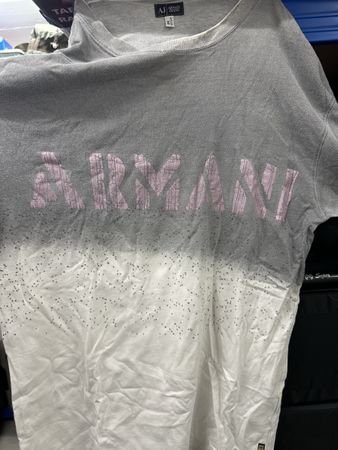 Armani Jeans Sweatshirt, Grau-Weiss, Gr. M - Top Zustand! (5
