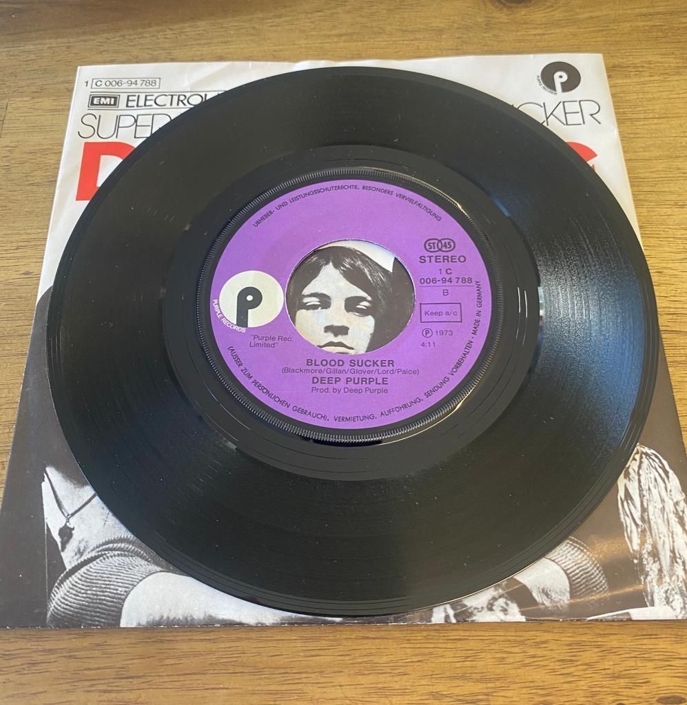 Dischi in vinile: Deep Purple Super Trouper Single 1973 – Usato da Belp venduto da B7L0 3