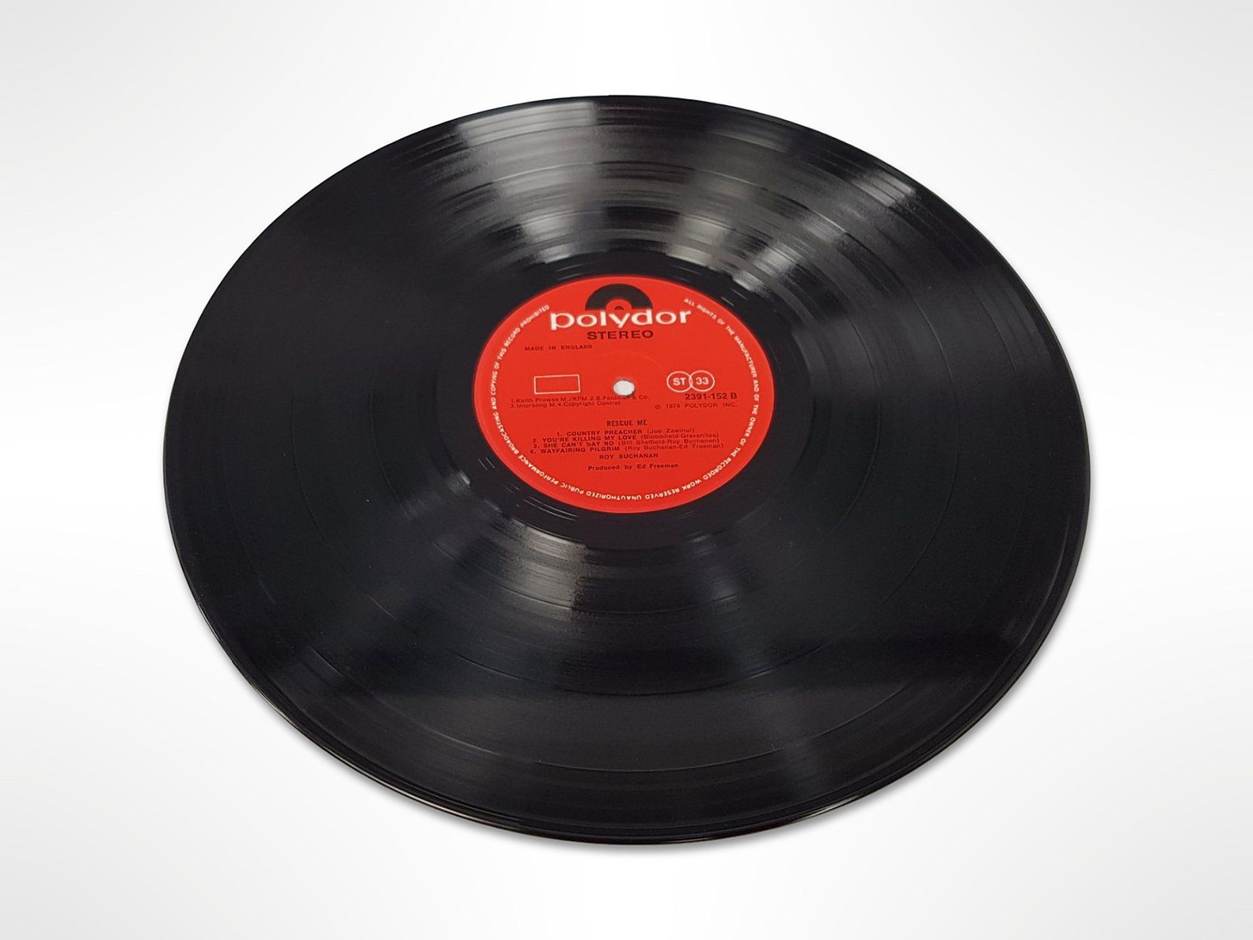 Dischi in vinile: Vinyl Roy Buchanan - Rescue Me – Usato da Suhr venduto da Restwert_Suhr 4