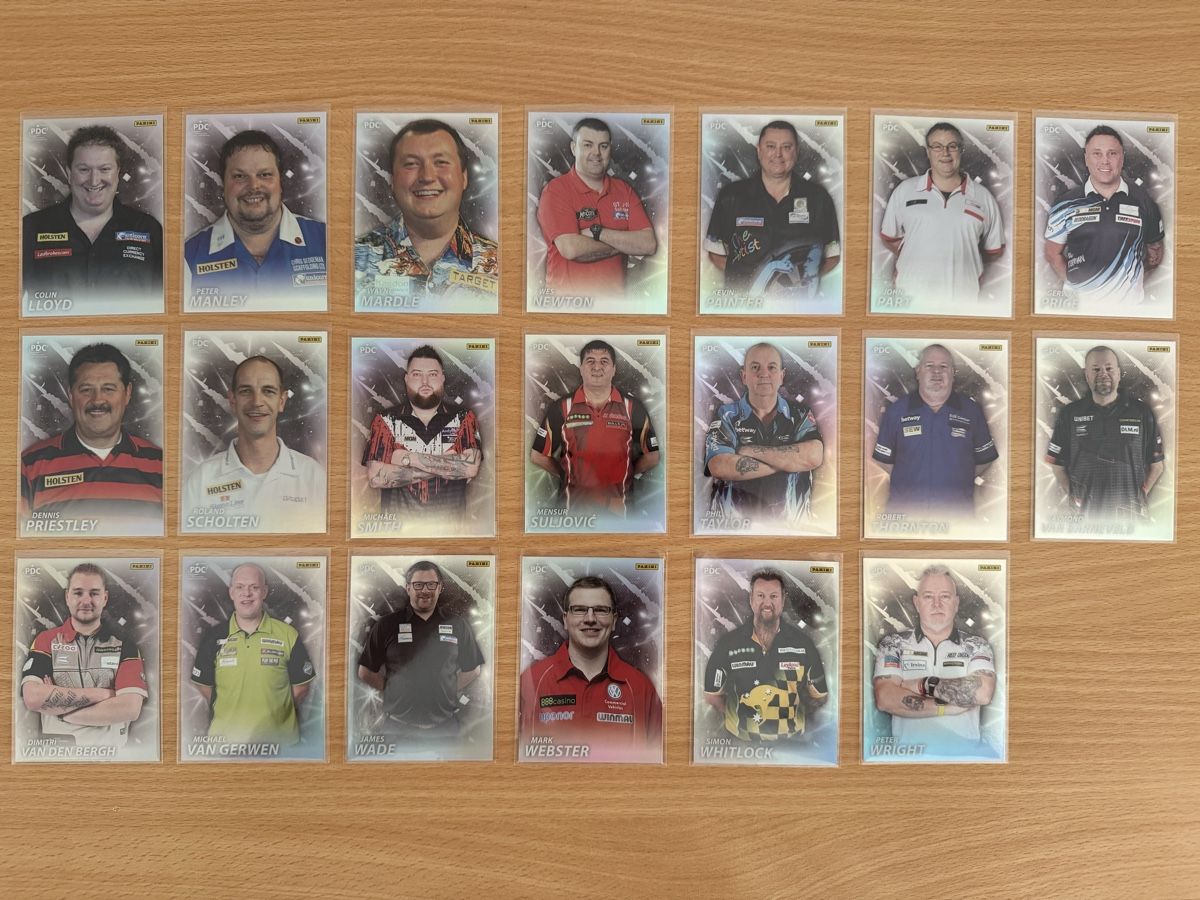Panini Carte collezionabili: x88 Panini PDC Darts Premier League Base & Insert komplet – Nuovo (secondo la descrizione) da Lützelflüh-Goldb venduto da Collector919 2