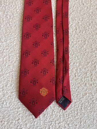 Krawatte Manchester United (ManU) rot gold