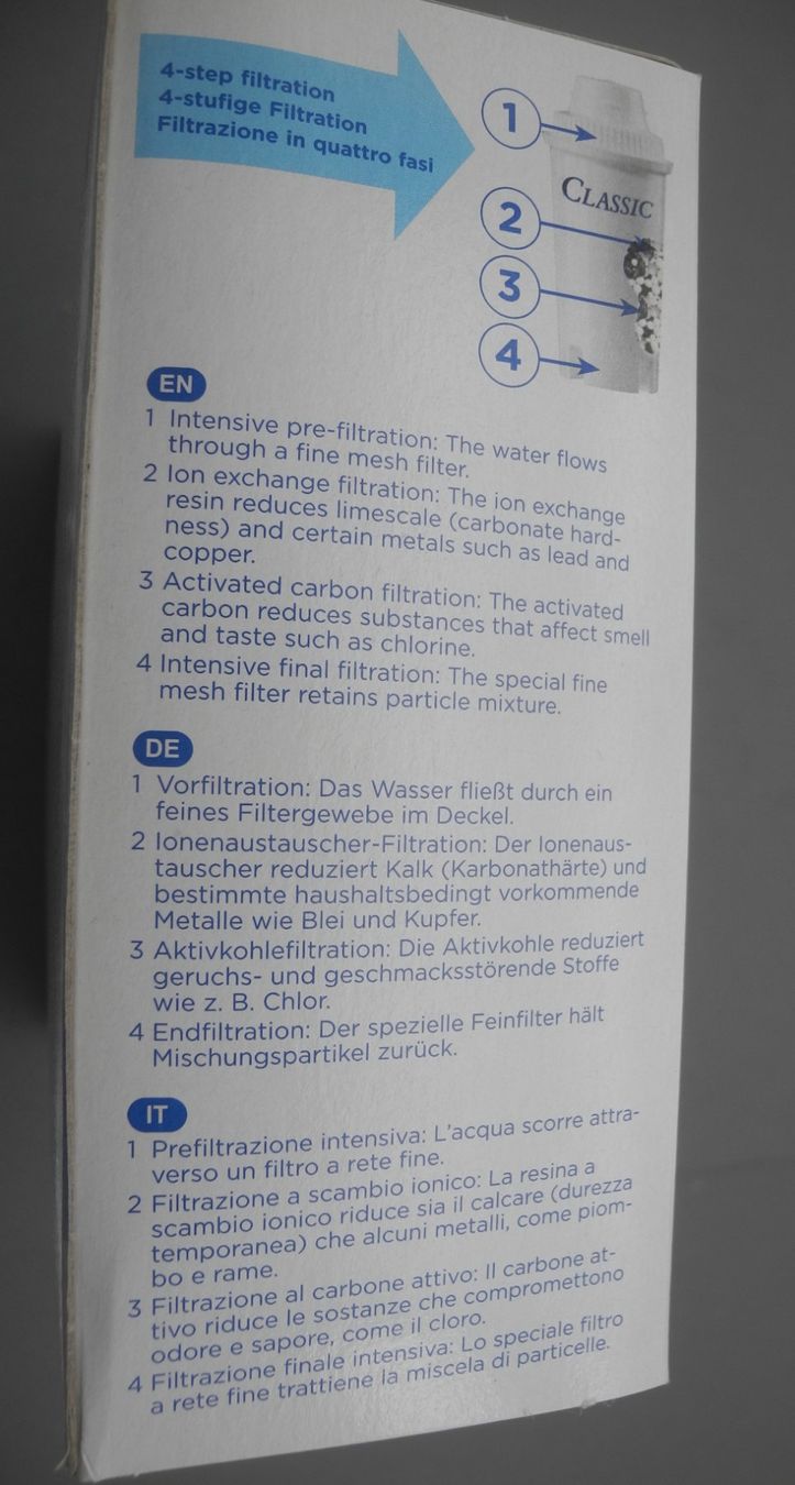Sanitari: Brita Classic Filterkartuschen 3er Pack Wasserfilter,Nr. 46a – Nuovo e nell'imballaggio originale da Kottwil venduto da Crazyrolf 3