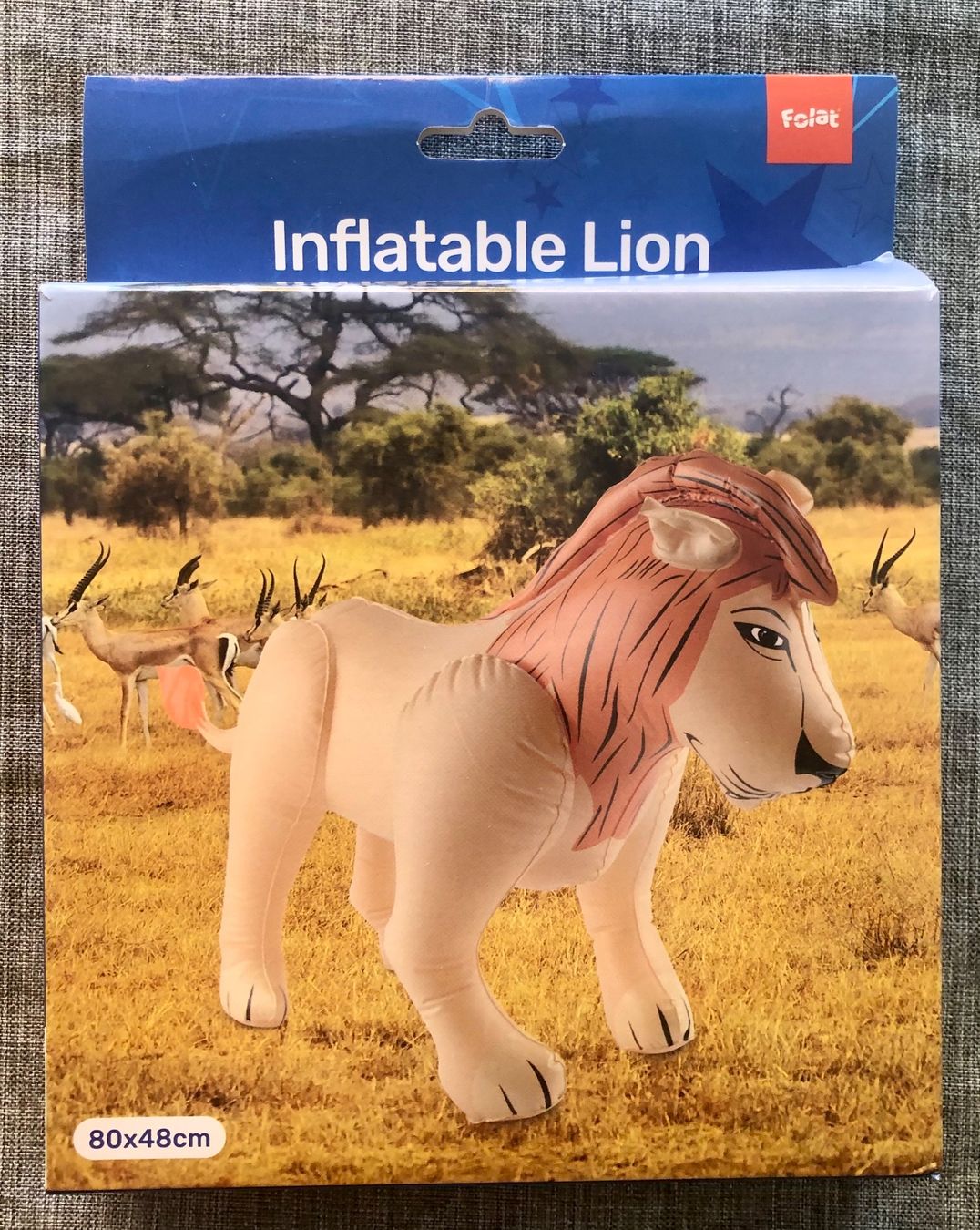 Statuette: Aufblasbarer Löwe 80x48 cm – Nuovo (secondo la descrizione) da Pfäffikon SZ venduto da anshaV