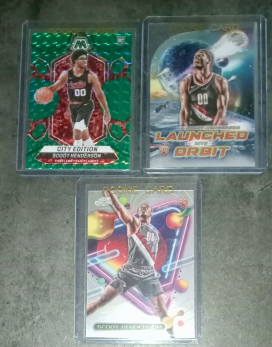 Cartoline: Scoot Henderson NBA cards lot – Nuovo (secondo la descrizione) da Vallorbe venduto da ant_75wx 1