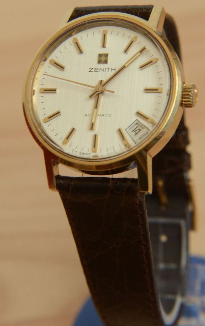 Zenith Orologi: Zenith Automatic Herrn Uhr – Nuovo (secondo la descrizione) da Matzendorf venduto da BTCSwisswatcher