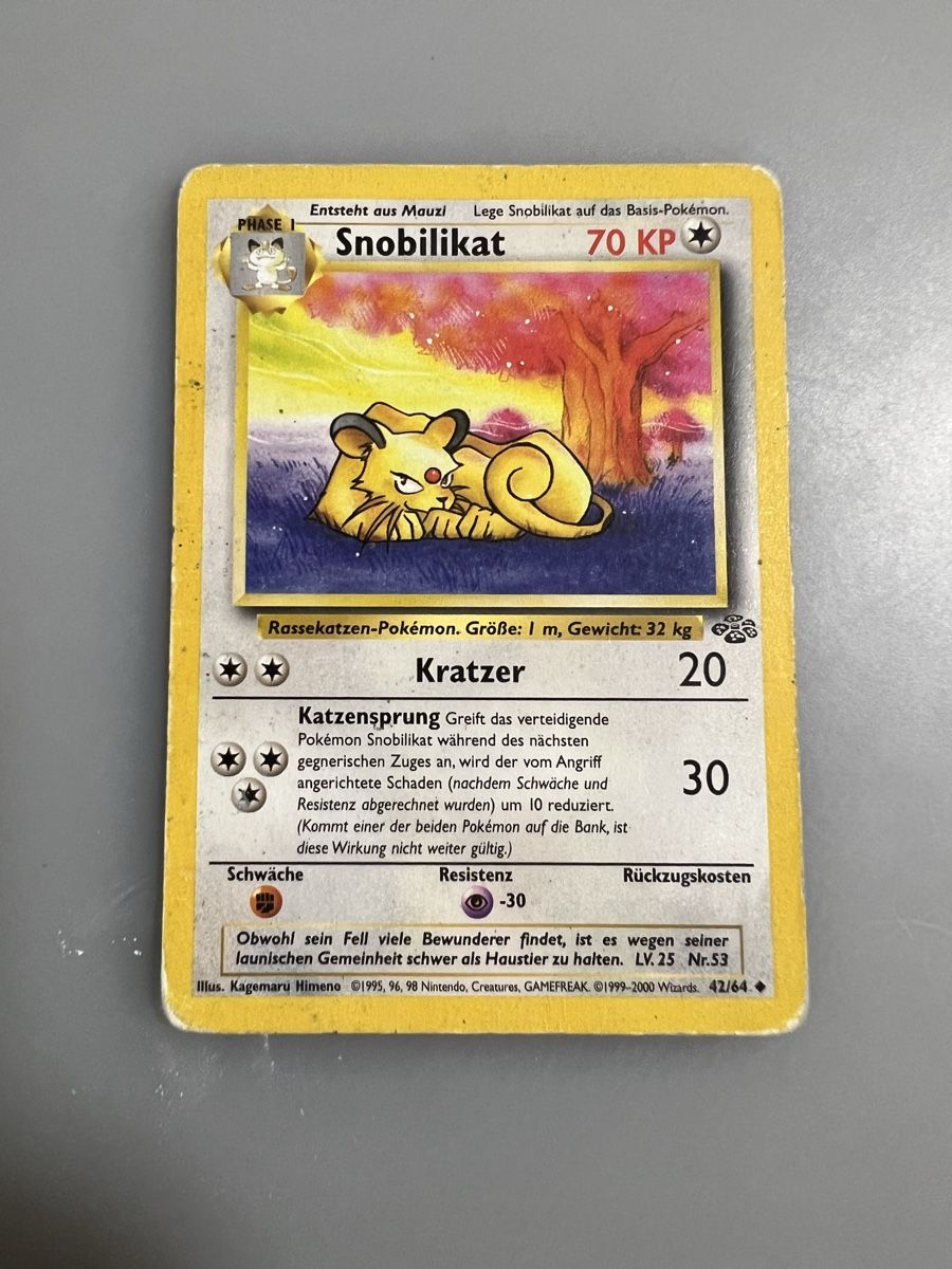Pokémon Cartes à collectionner: Snobilikat – D'occasion à Muttenz par Michugee97