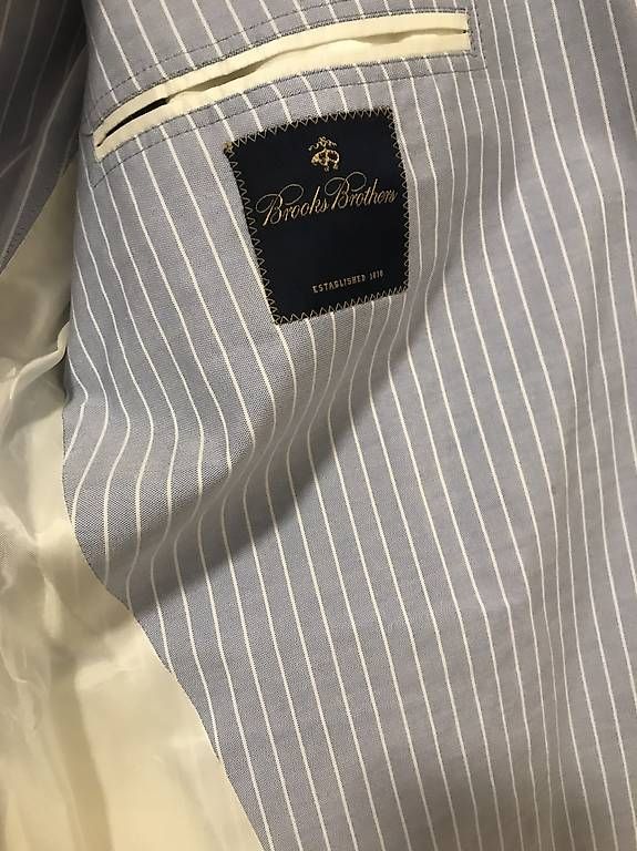 Brooks Giacche: Giacca gessata Brooks Brothers – Usato da Bellinzona venduto da CrociG 1