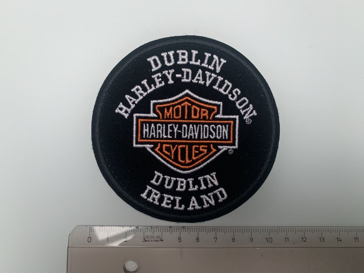Harley-Davidson Toppe: original HARLEY DAVIDSON Patch - Dublin Ireland - NEU – Nuovo (secondo la descrizione) da Gurmels venduto da topsommer 2