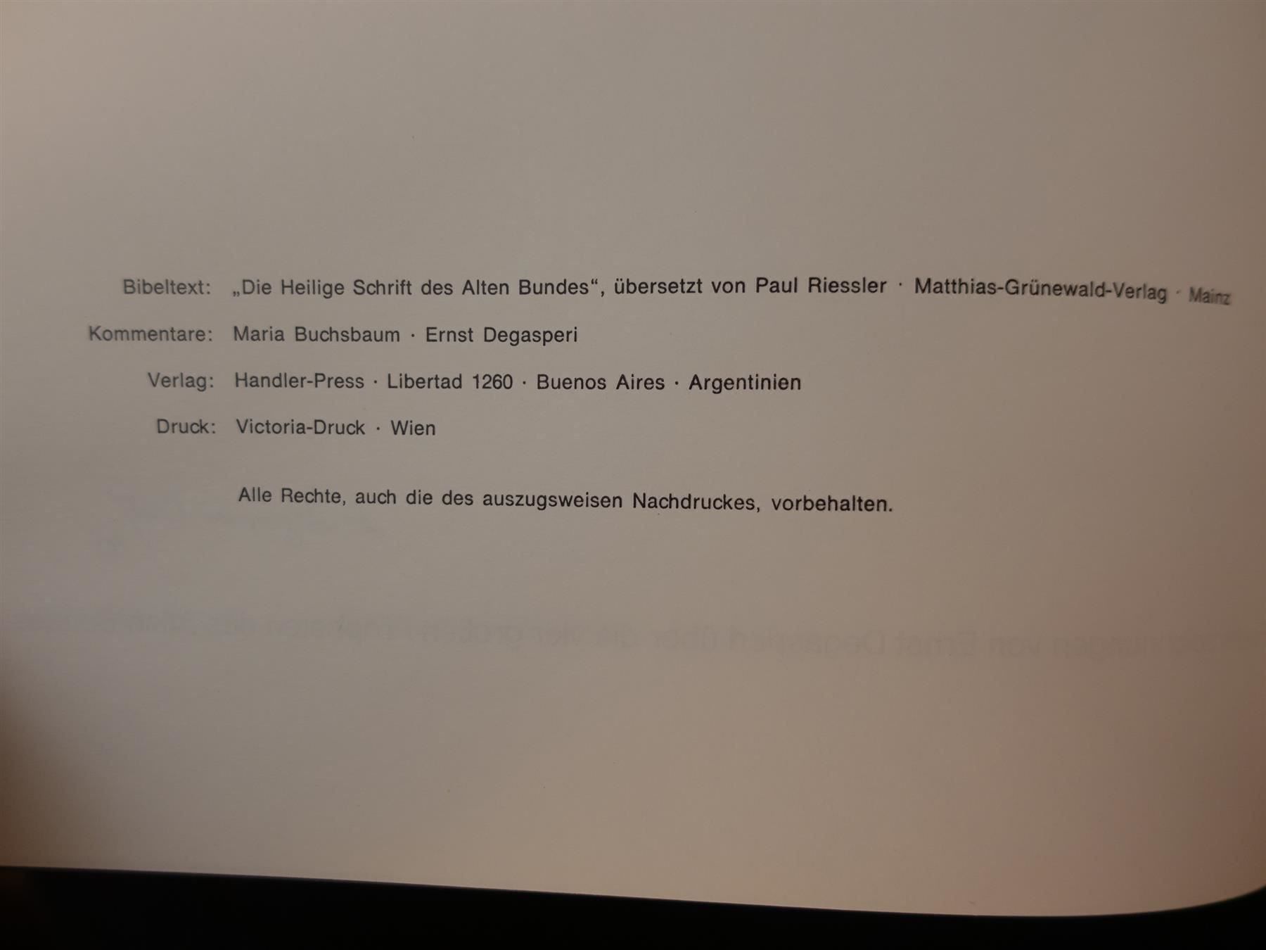 Bücher: Das Wort / Ernst Degasperi, signiert – Gebraucht aus Gutenswil von Optico 4