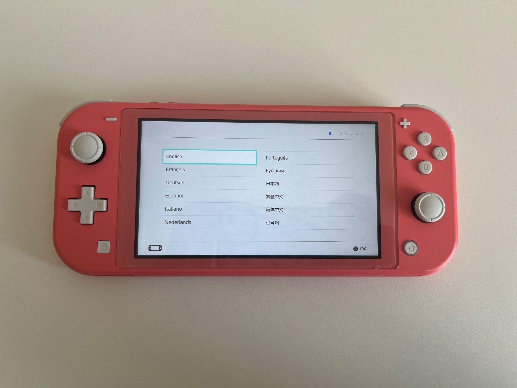 Nintendo Konsolen: Nintendo Switch Lite Koralle – Gebraucht aus Olten von rahelaurora 1