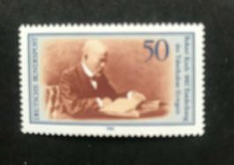 BRD 1982 Nobelpreis 1905 Medizin Robert Koch Tuberkulose MNH