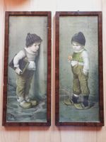Bilder Pärchen * Lausbuben * von H. Kaulbach um 1900-1920
