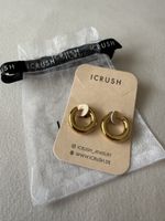 Goldene Creolen von Icrush