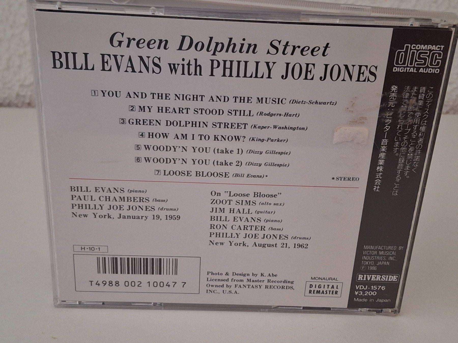 CDs: CD Bill Evans - Green Dolphin Street – Gebraucht aus Aarberg von Jackup1 1