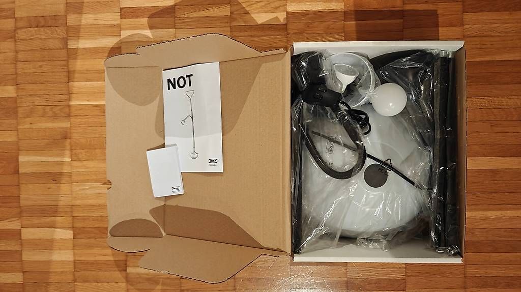 Ikea Lampes: IKEA Stehlampe NOT + Leuchtmittel & Originalverpackung – D'occasion à Zürich par kr_span_99 3