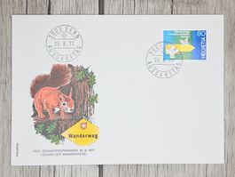 CL11 Enveloppe + Timbre Suisse 1977