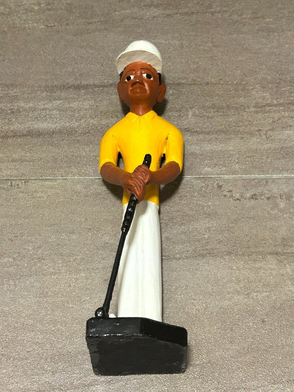 Figuren: Statuette Baule Tribe African Golfer – Gebraucht aus Lausanne von Weber1007 4