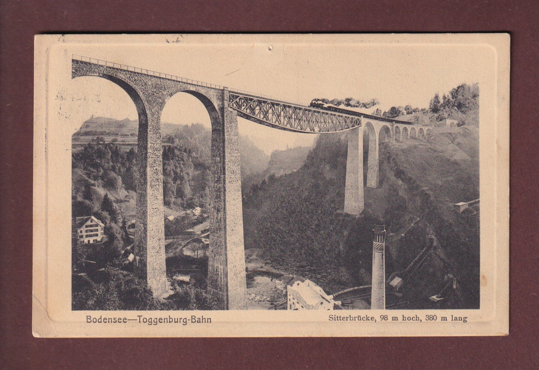 Cartes postales: ST. GALLEN - Sitterbrücke // Eckbug // – D'occasion à Pully par nicecards