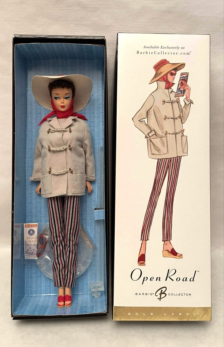 Bambole: Barbie, Open Road 1961, Repro 2003, NRFB – Nuovo e nell'imballaggio originale da BÜLACH venduto da arun8184