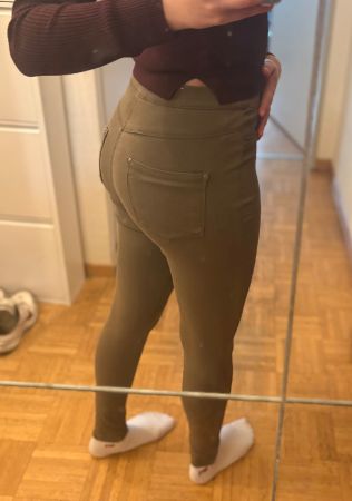 Pantalons zebra DENIM COLLECTION taille S marron bon état