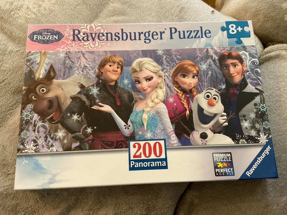 Puzzle Panorama 200 Teilig Frozen Neu! (Neu und originalverpackt) in ...