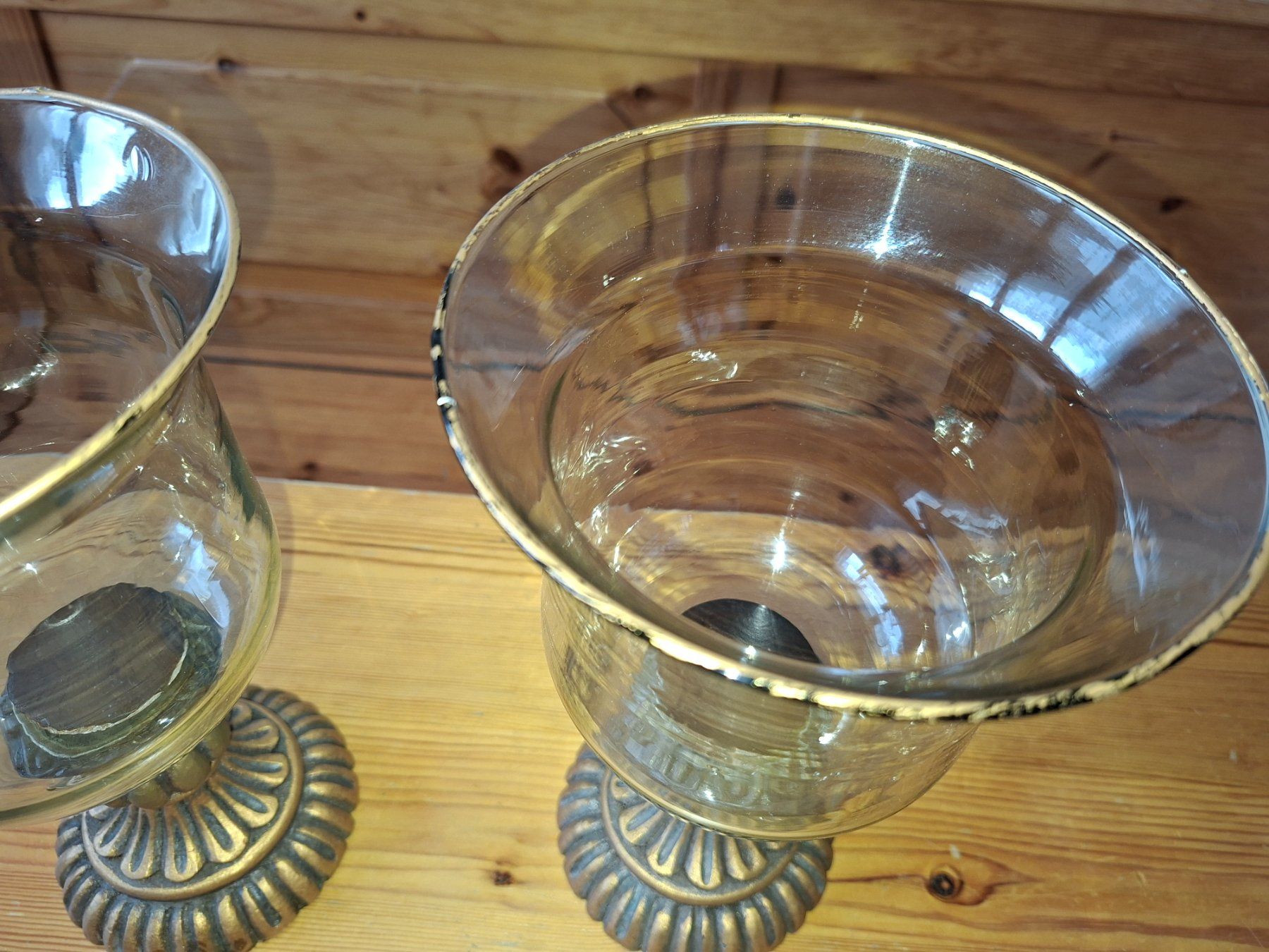 Vasi & Recipienti: 2 Windlichter/ Vasen, Deko, römisch/griechisch – Usato da Dietikon venduto da Rabia 1