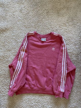 Sweat Adidas Originals rose oversize -Taille M